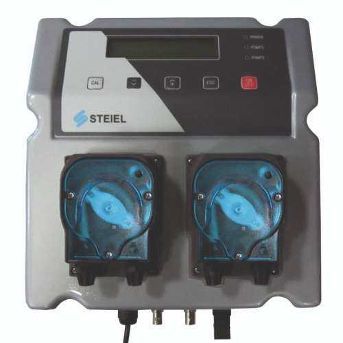 Контроллер Steiel EF265 pH/Rx +перистальтические насосы 1,5 и 6 л/ч до 300м3 (84008015761/AQM)